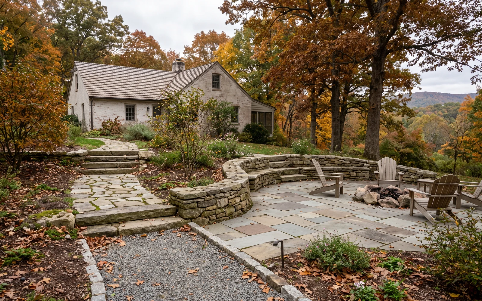 Generated Fincastle hardscape planning concept showing the property relationships useful for a future review