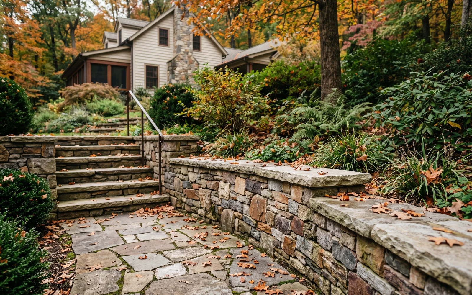 Generated Fincastle hardscape planning concept showing the first project-planning emphasis