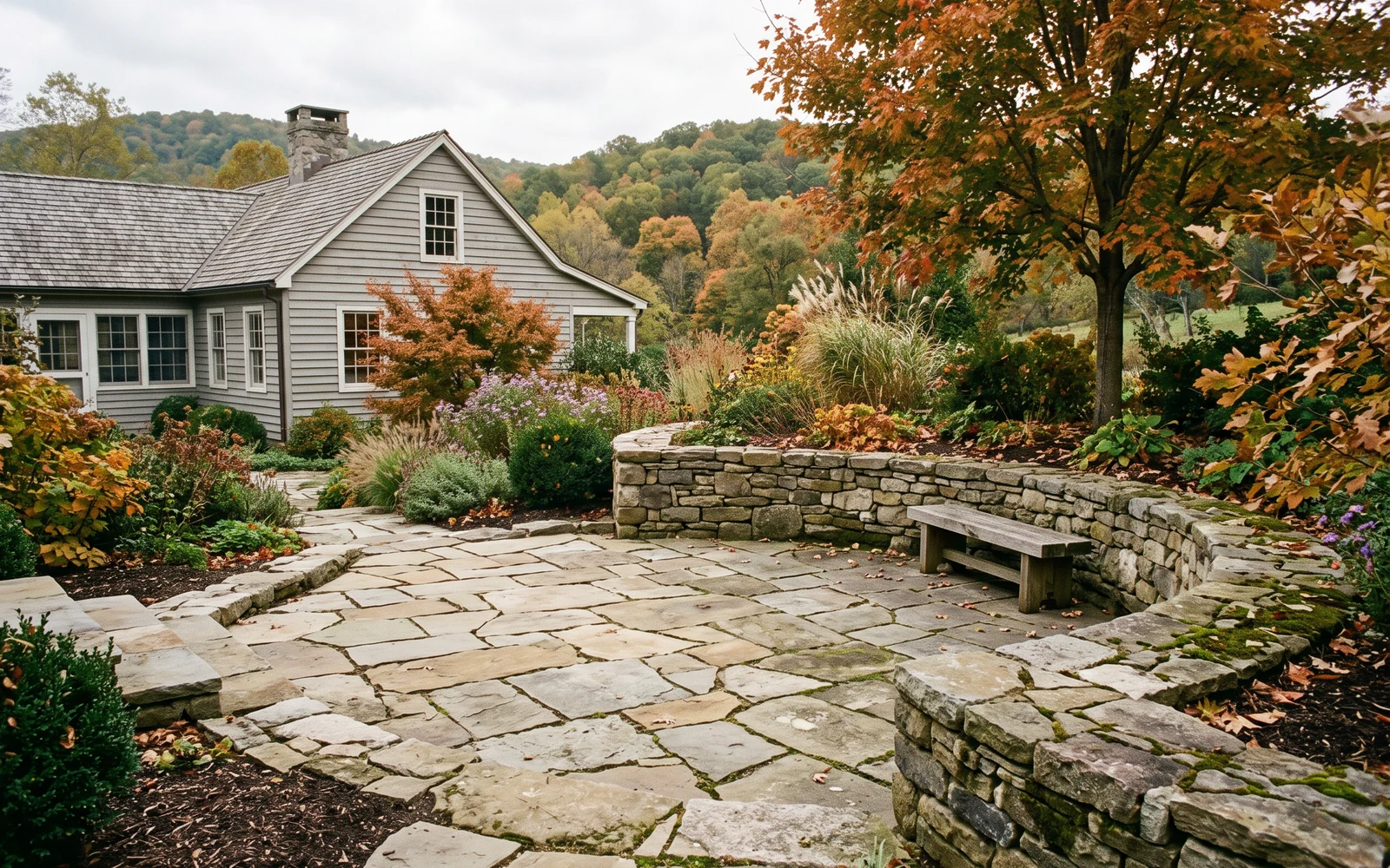 Generated Fincastle hardscape planning concept showing the third project-planning emphasis